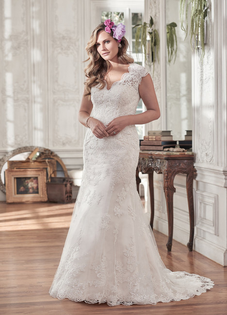 Jessica Plus Size Wedding Dress by Maggie Sottero