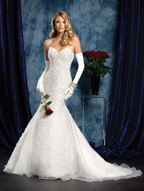 967 Wedding Dress by Alfred Angelo Sapphire The Dressfinder the US Canada