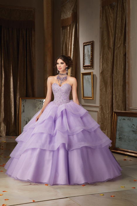 light purple gown