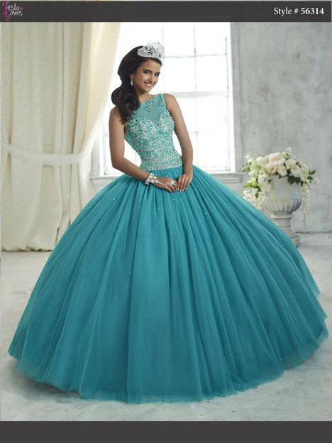 peacock quinceanera dress