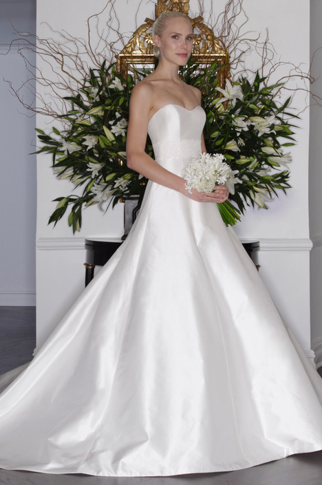 Romona keveza best sale strapless wedding dress