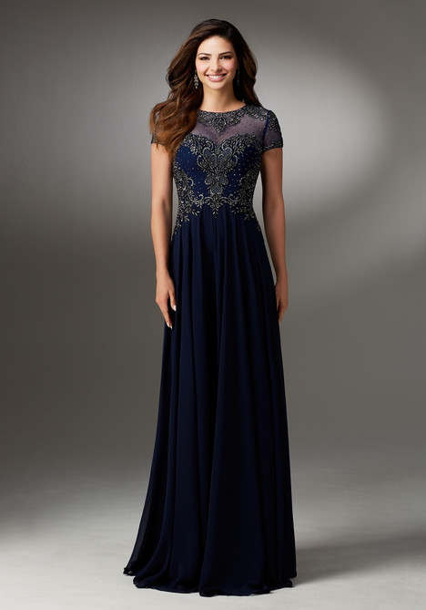 Style 71522, (navy) Mother of the Bride Dress by MGNY Madeline Gardner ...