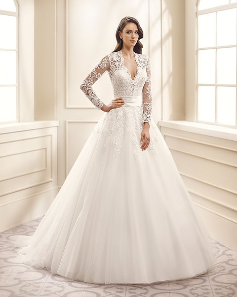 Eddy k long sleeve clearance wedding dress