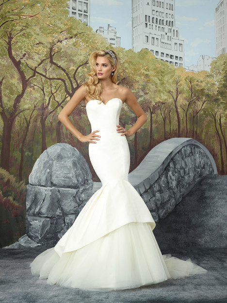 Justin alexander mermaid deals wedding dress