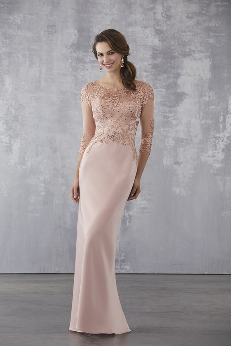 light pink mother of the bride dress