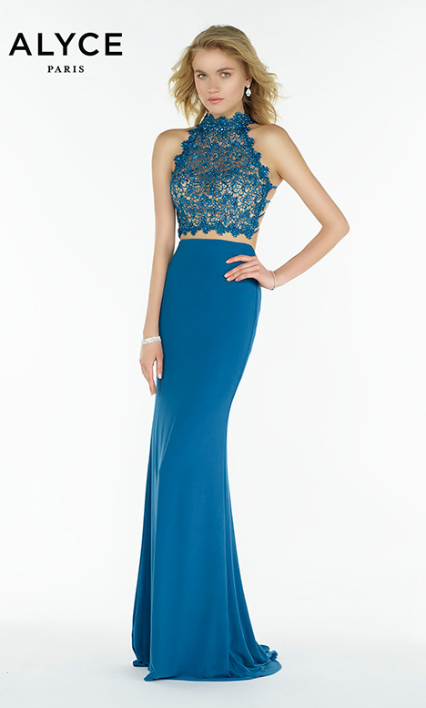 6737 Ocean Prom Dress by Alyce Paris The Dressfinder the US Canada