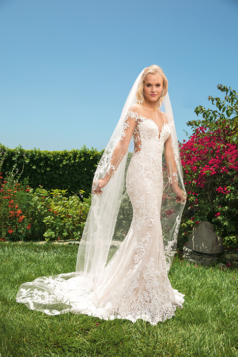 casablanca mermaid wedding dress