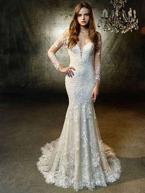 Enzoani long sleeve wedding sales dress