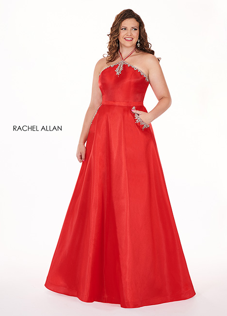 6682 Prom Dress by Rachel Allan Curves The Dressfinder Canada